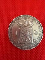 Pays-Bas. Wilhelmina. 1 Gulden 1896, Postzegels en Munten, Munten | Nederland