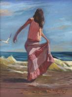 Said Saadi (XX) - Mujer en la playa