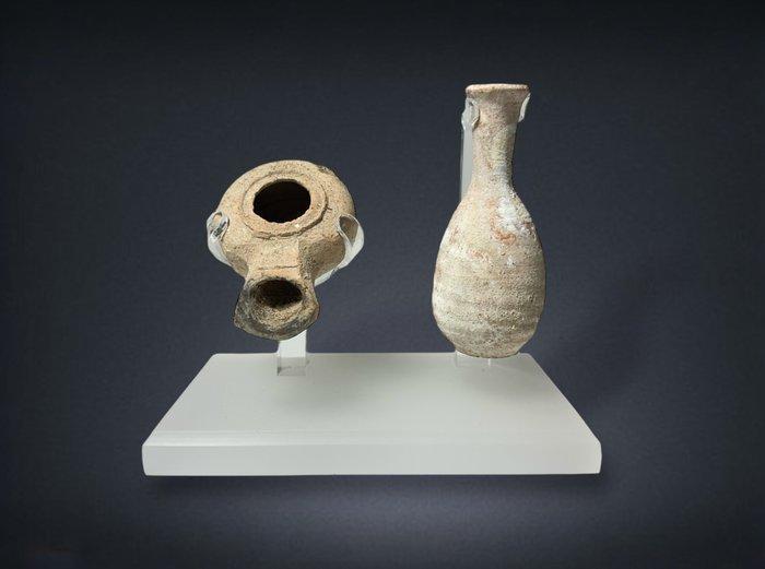 De Jérusalem, céramique herodienne romaine antique set, Verzamelen, Mineralen en Fossielen