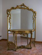 Wandtafel - Verguld hout, Gips