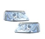 PHARES POUR VOLKSWAGEN VW T5 03-09 DIURNES FOND CHROMÉ, Auto-onderdelen, Verzenden, Nieuw