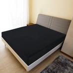 vidaXL Hoeslakens 2 st jersey 160x200 cm katoen zwart, Verzenden, Nieuw