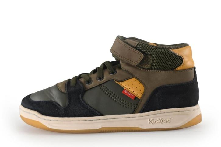 Kickers Hoge sneakers in maat 32 Groen | 5% extra korting, Kinderen en Baby's, Kinderkleding | Schoenen en Sokken, Jongen of Meisje