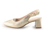 Gabor Slingbacks in maat 38½ Beige | 5% extra korting, Kleding | Dames, Schoenen, Verzenden, Beige, Gabor, Zo goed als nieuw