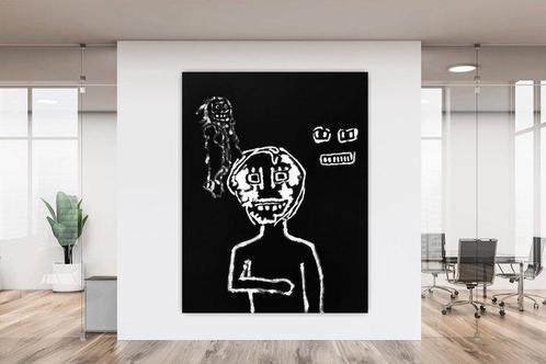Etienne Pixa (1971) - The Painted Hashmask – Unmasking the, Antiek en Kunst, Kunst | Schilderijen | Modern