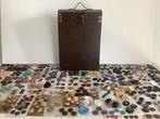 Themacollectie - Vintage Knopen 850 stuks in een houten doos