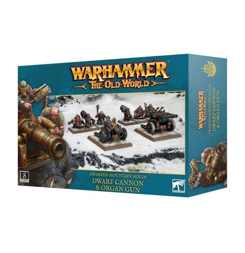 Dwarfen Mountain Holds Dwarf Cannon Organ Gun (warhammer, Hobby en Vrije tijd, Wargaming, Ophalen of Verzenden