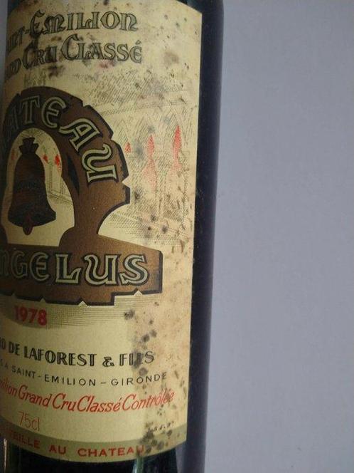 1978 Chateau Angelus - Saint-Émilion Grand Cru Classé - 1, Verzamelen, Wijnen