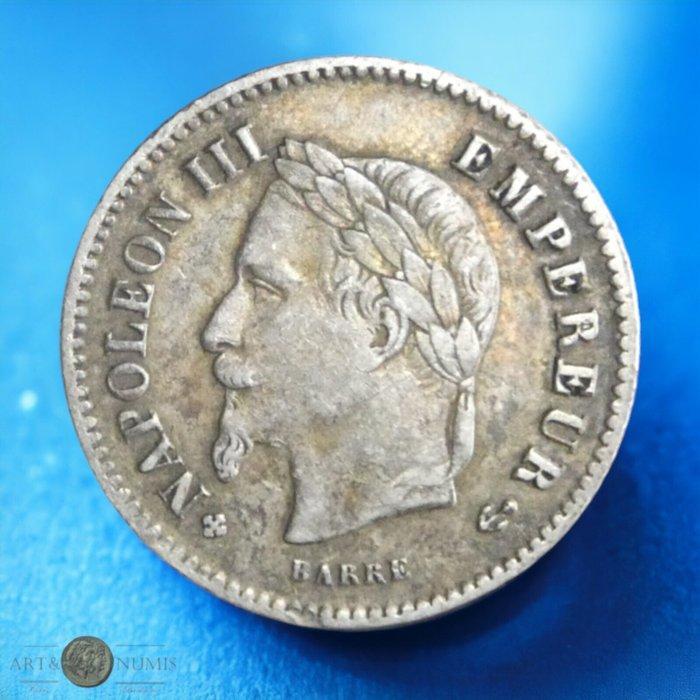 Frankrijk. Napoléon III. 20 Centimes 1868-BB, Strasbourg, Postzegels en Munten, Munten | Europa | Euromunten