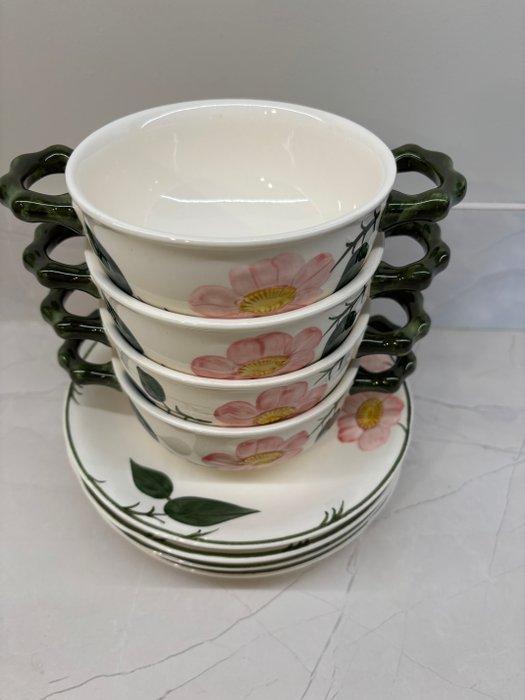 Villeroy & Boch - Soepkom (8) - Wild Rose - Porselein, Antiek en Kunst, Antiek | Meubels | Tafels