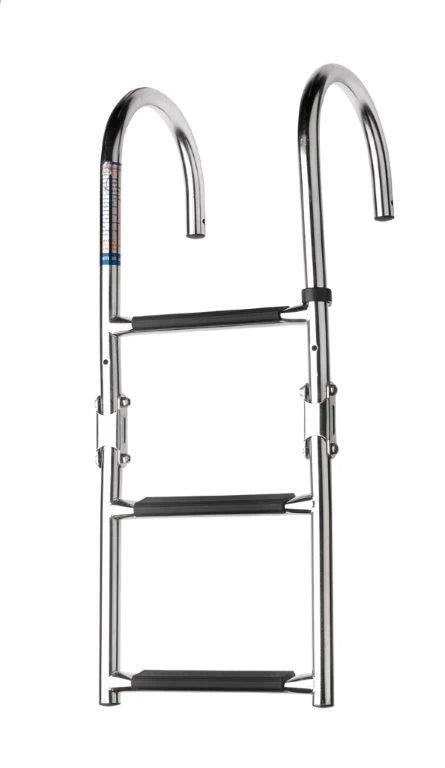 Bieden: Vetus SLFB3A bathing ladder foldable stainless stee, Watersport en Boten, Bootonderdelen, Ophalen of Verzenden