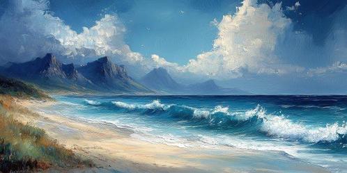CoCo - Sea Day - XXL, Antiek en Kunst, Kunst | Schilderijen | Modern