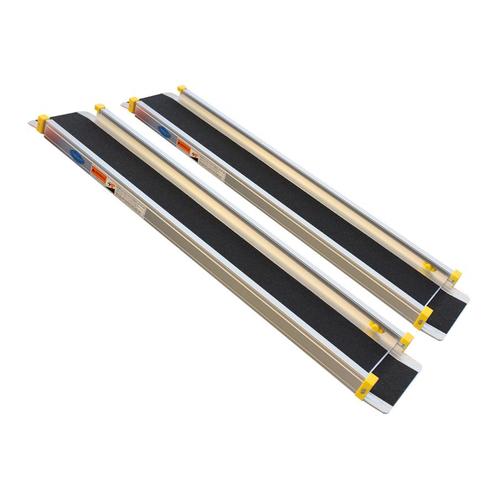 Datona Aluminium oprijplaat uitschuifbaar - 180 cm (2, Auto diversen, Auto-accessoires, Ophalen of Verzenden