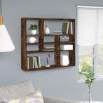 vidaXL Wandschap 90x16x78 cm bewerkt hout gerookt, Huis en Inrichting, Kasten | Wandmeubels, Verzenden, Nieuw