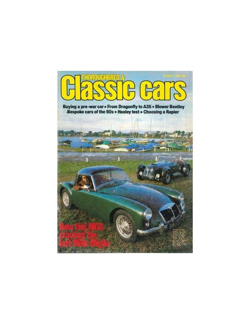 1982 THOROUGHBRED & CLASSIC CARS 06 ENGELS, Livres, Autos | Brochures & Magazines