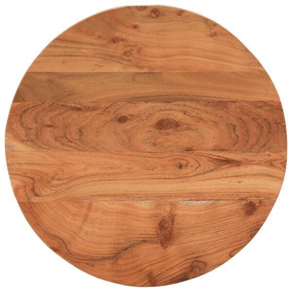 Acacia Tafelblad Rond 60cm | Retour Deal | Perfect voor D..., Huis en Inrichting, Tafelonderdelen, 50 tot 100 cm, Tafelblad, 50 tot 100 cm