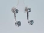 Zonder minimumprijs - Oorbellen - 14 karaat Witgoud -, Nieuw