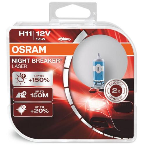 Osram H11 Night Breaker Laser +150% 64211NL Autolampen, Auto-onderdelen, Verlichting, Nieuw, Ophalen of Verzenden