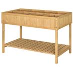 Plantentafel -- Verhoogd bloembed - Kweektafel - Natuurhout, Ophalen of Verzenden, Nieuw