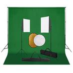 vidaXL Fotostudioset met softboxlampen, achtergrond en, Verzenden, Nieuw