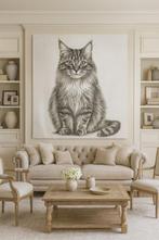 ARAZZO chat exclusif en jacquard de coton et dalpaga -