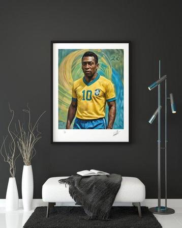 works! Artist by Raffaele De Leo - Pelè 2025 - limited beschikbaar voor biedingen