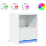 Kotstudenten opgelet! Nachtkastjes met LED - 60% korting,..., Huis en Inrichting, Minder dan 45 cm, Verzenden, Nieuw, Minder dan 55 cm