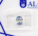 Zonder Minimumprijs Saffier  - 3.37 ct - Antwerp Laboratory, Handtassen en Accessoires, Edelstenen, Nieuw