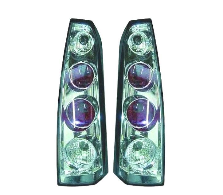 FEUX ARRIÈRE POUR OPEL MERIVA 03-10 FOND CHROMÉ, Auto-onderdelen, Verlichting, Verzenden