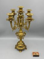Louis XIV stijl kandelaar - Kandelaar - Messing, Antiek en Kunst