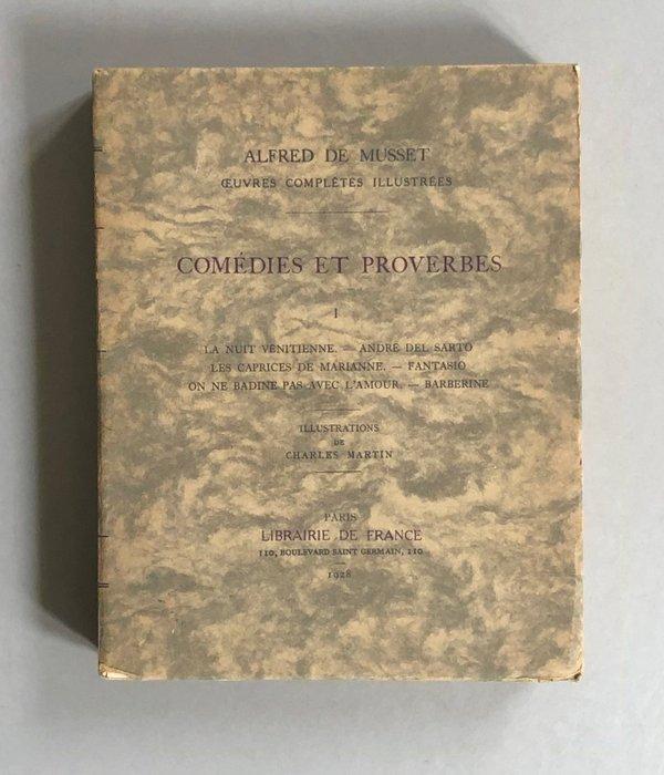 Alfred de Musset / Charles Martin [illustrateur] - Oeuvres, Antiquités & Art, Antiquités | Livres & Manuscrits