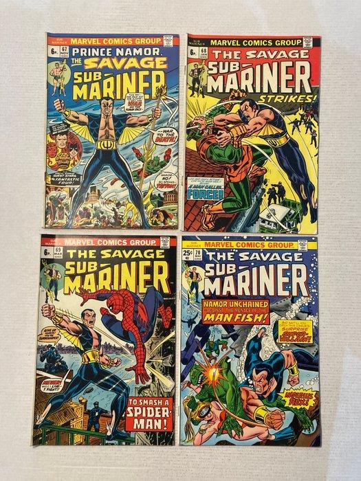 Sub-Mariner (1968 Series) # 67 / 72 + Annual # 1 Bronze Age, Boeken, Strips | Comics