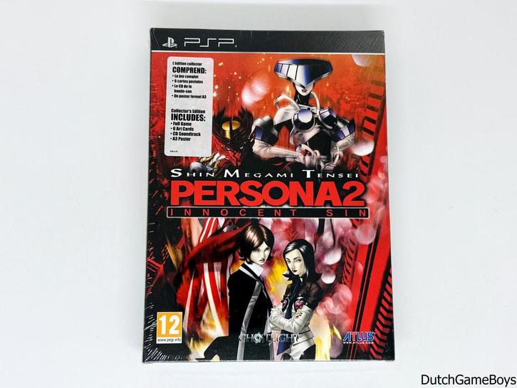 PSP - Shin Megami Tensei - Persona 2 - Innocent Sin - Collec, Games en Spelcomputers, Spelcomputers | Sony PSP, Gebruikt, Verzenden