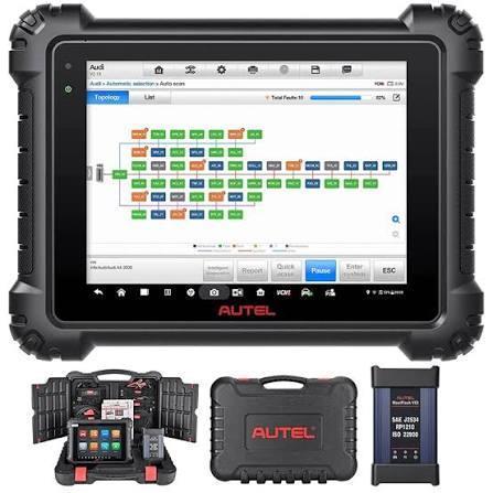 Autel MaxiSys MS909 J2534 Pass Thru Ecu coderen obd inleren, Auto diversen, Autogereedschap, Nieuw, Verzenden