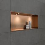 Inbouwnis BWS Alfie 30x60 cm Met LED Verlichting Geborsteld, Doe-het-zelf en Bouw, Sanitair, Ophalen of Verzenden, Nieuw, Bad