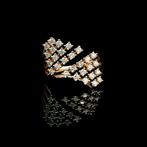 Ring - 18 karaat Roségoud - 0.62ct. tw. Diamant (Natuurlijk), Nieuw