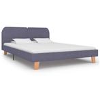 vidaXL Bedframe stof lichtgrijs 180x200 cm, Huis en Inrichting, Slaapkamer | Bedden, Verzenden, Nieuw