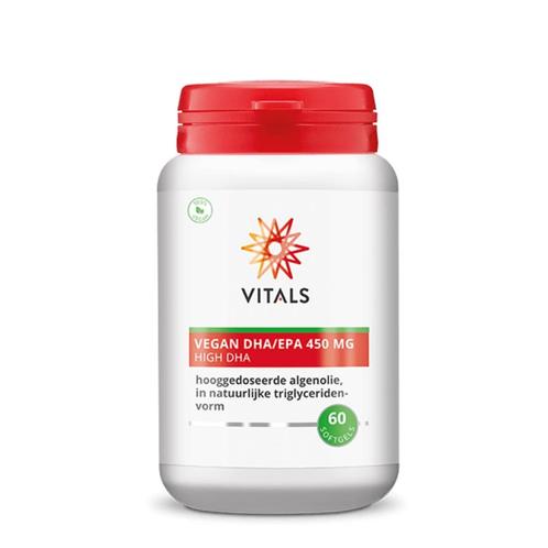 Vegan DHA/EPA Algenolie Softgels 450 mg, Sport en Fitness, Gezondheidsproducten en Wellness, Ophalen of Verzenden