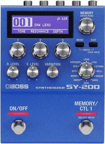 Boss SY-200 Synthesizer - Pédale deffet
