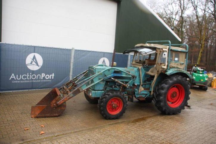 Veiling: Tractor Hanomag Brillant 601 Diesel 58pk met voorla, Articles professionnels, Agriculture | Tracteurs, Enlèvement