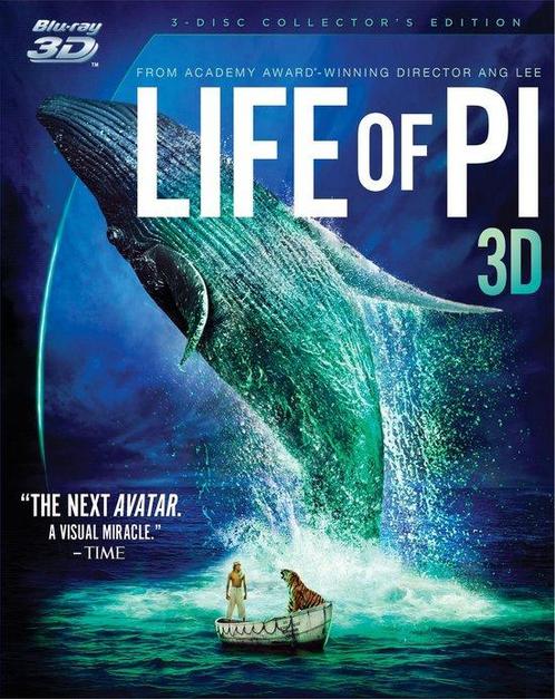 Life of pi 3D (blu-ray tweedehands film), Cd's en Dvd's, Blu-ray, Ophalen of Verzenden