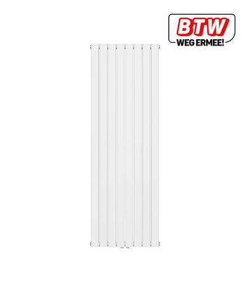 Verticale Radiator Vierkant Dubbelzijdig Wit 1800x608 Mid... beschikbaar voor biedingen