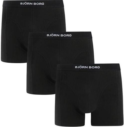 Bjorn Borg Organic Cotton Boxers 3Pack Zwart maat S Heren, Kleding | Heren, Ondergoed, Zwart, Boxer, Verzenden