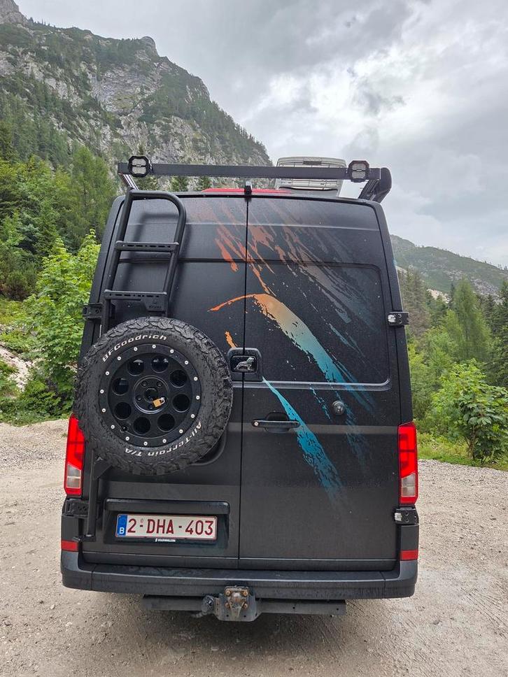 Reservewieldrager mét ladder – MAN TGE en VW Crafter 2017+, Auto diversen, Bagagerekken, Nieuw