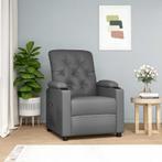 vidaXL Sta-op-stoel kunstleer grijs, Huis en Inrichting, Fauteuils, Verzenden, Nieuw