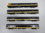 L.S. Models H0 - 44 081/44 043 - Modeltrein personenwagonset, Nieuw