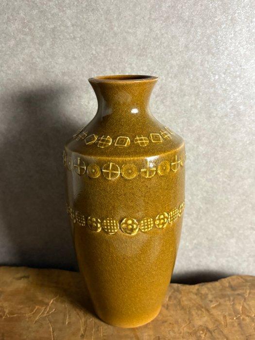 Bloempot - Keramiek - Mingei-vaas – Bruin glazuur, Antiquités & Art, Antiquités | Autres Antiquités