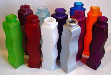 IKEA - Vase  - Verre dépoli - Vases elf Skämt