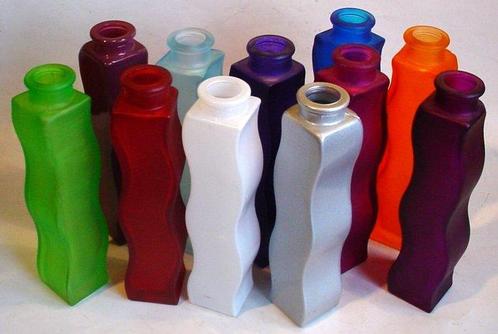 IKEA - Vase  - Verre dépoli - Vases elf Skämt, Antiek en Kunst, Curiosa en Brocante