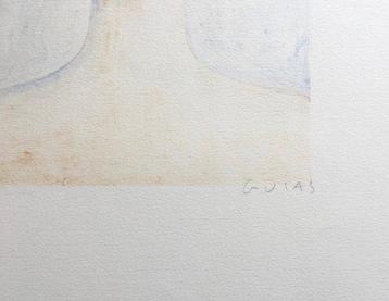 Gilles Guias (1965) - Portrait - Lithographie originale